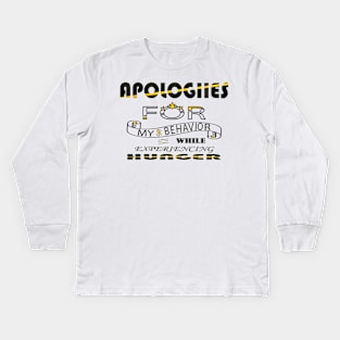 aplogies 2 Kids Long Sleeve T-Shirt